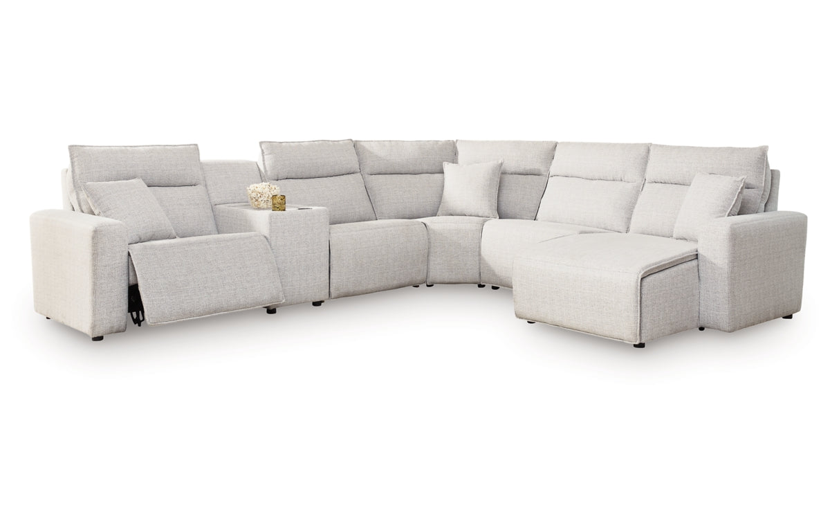 Modmax II 6-Piece Power Reclining Sectional with Chaise and Console