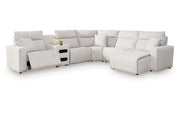 Modmax II 6-Piece Reclining Sectional with Chaise and Audio Console