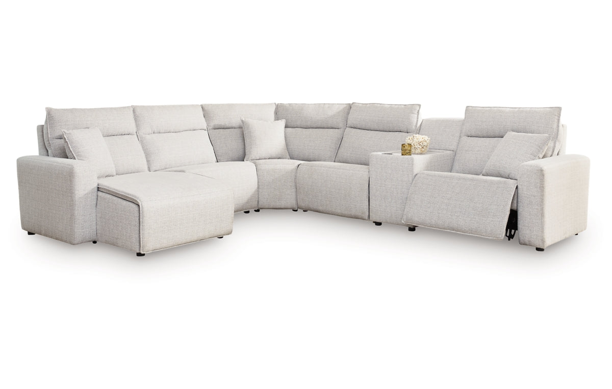 Modmax II 6-Piece Power Reclining Sectional with Chaise and Console