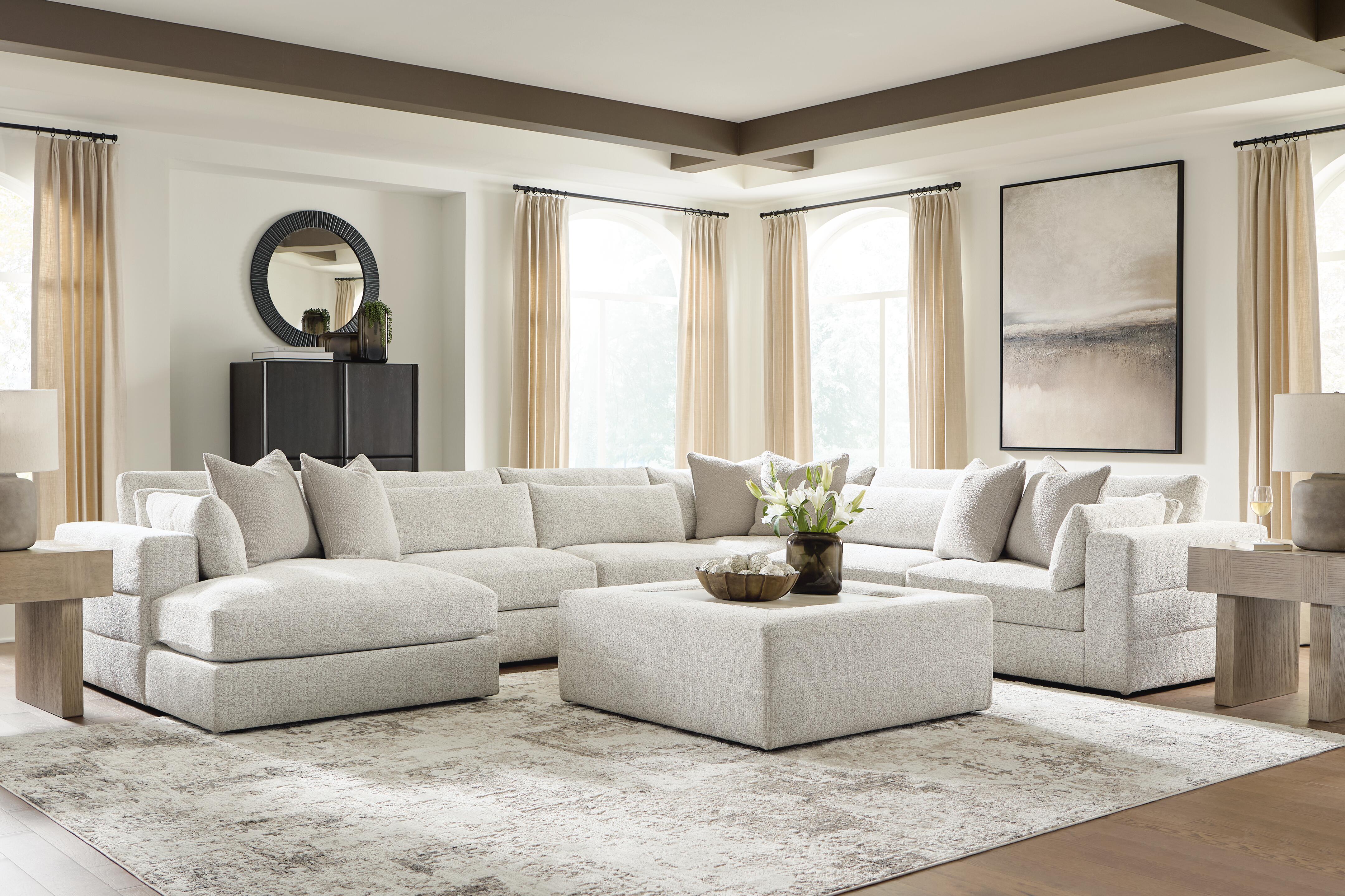 Ashbourne Estate 6-Piece Sectional with Chaise