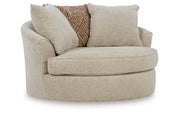 Steelwater Retreat Oversized Swivel Accent Chair