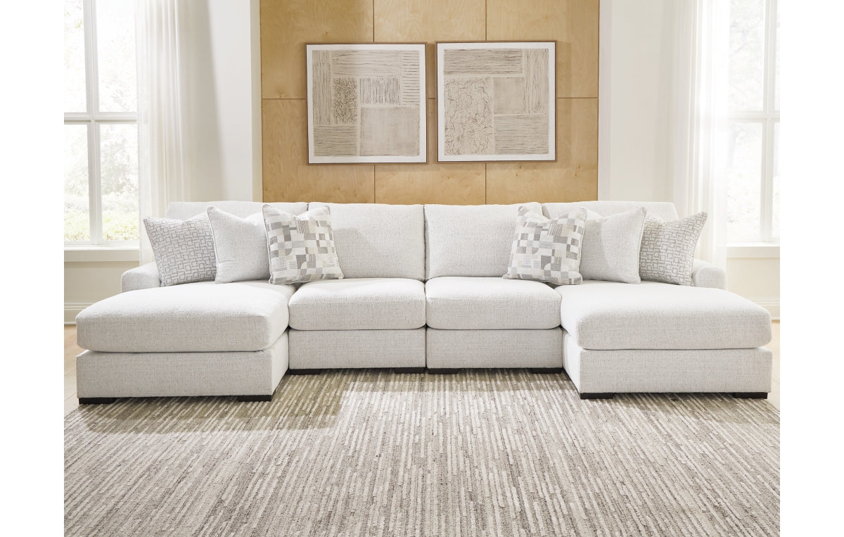 Misty-Lakes 4-Piece Double Chaise Sectional