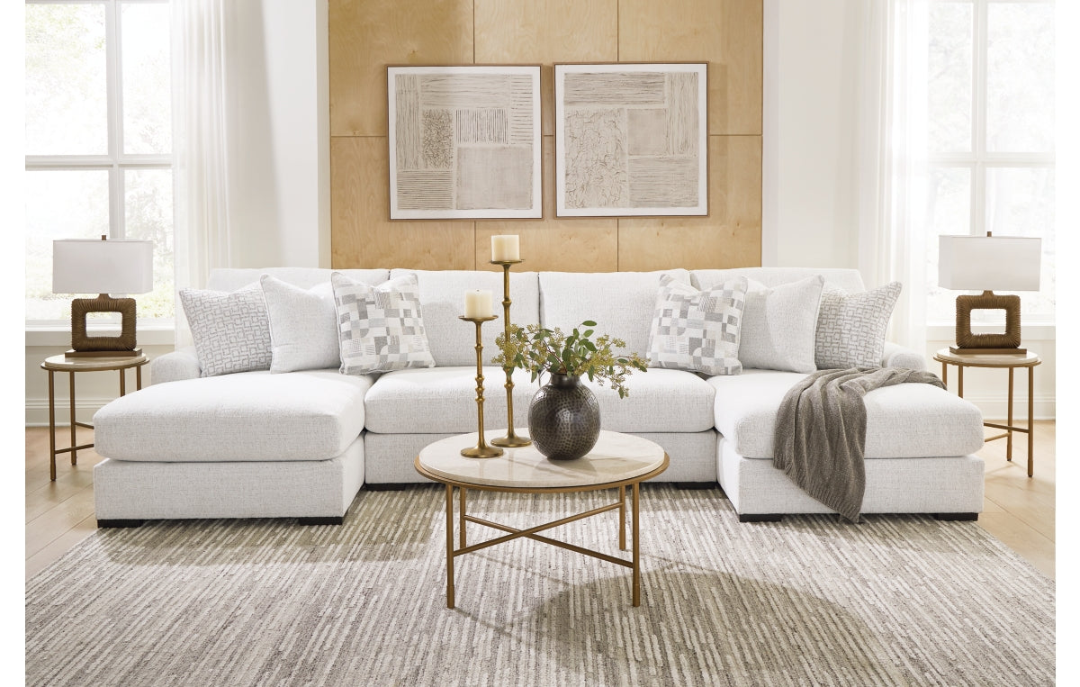 Misty-Lakes 4-Piece Double Chaise Sectional