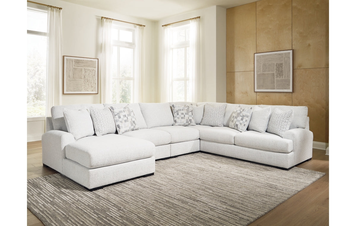 Misty-Lakes 5-Piece Sectional with Chaise