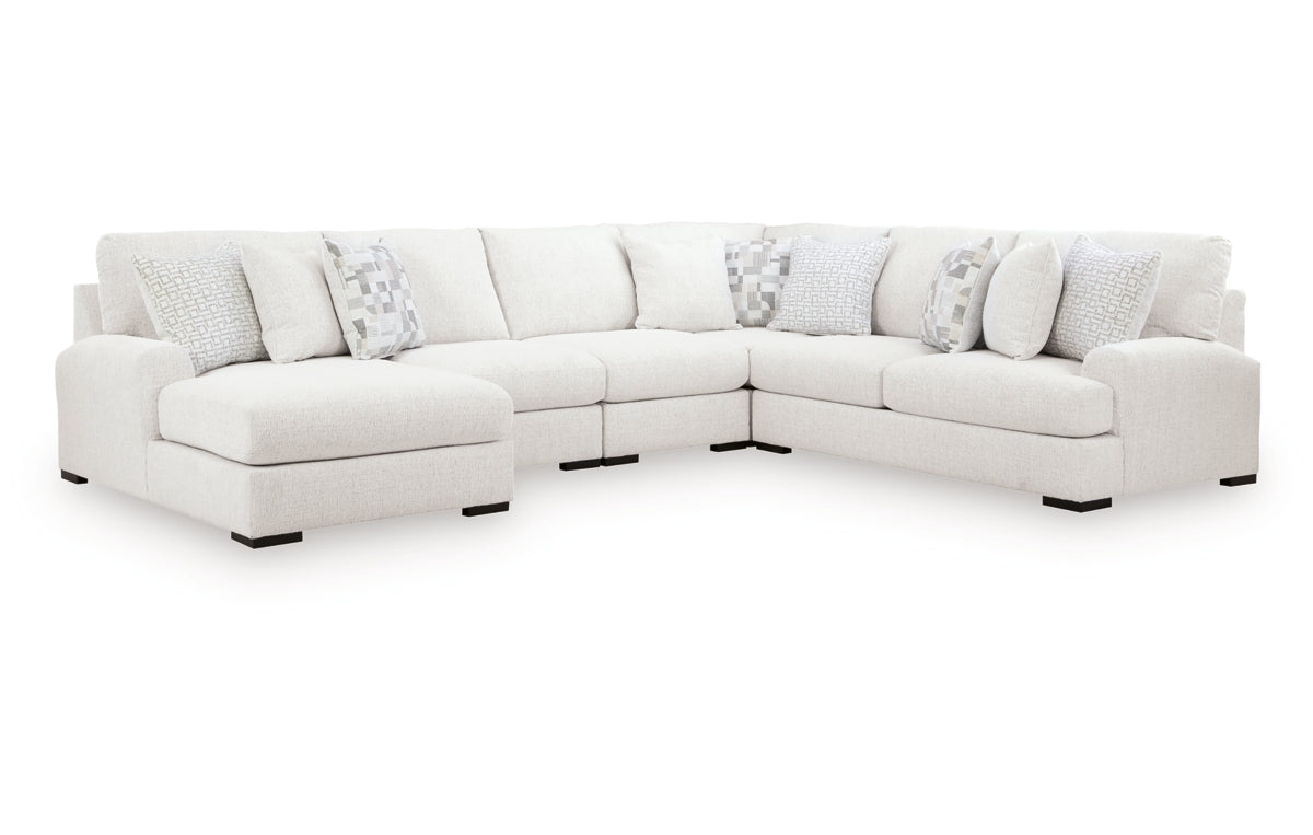 Misty-Lakes 5-Piece Sectional with Chaise