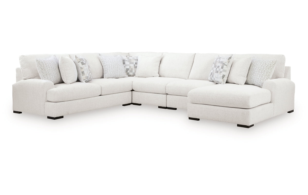Misty-Lakes 5-Piece Sectional with Chaise