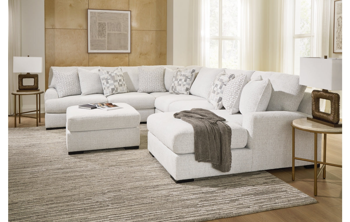 Misty-Lakes 5-Piece Sectional with Chaise
