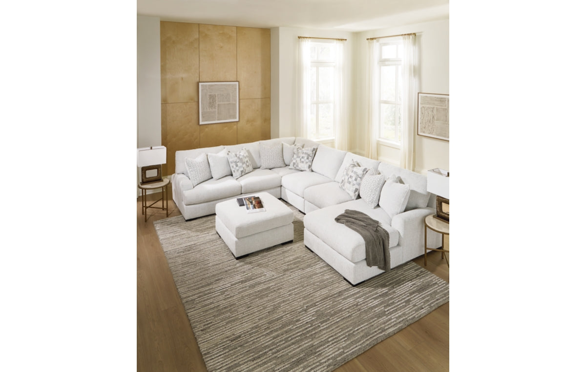 Misty-Lakes 5-Piece Sectional with Chaise