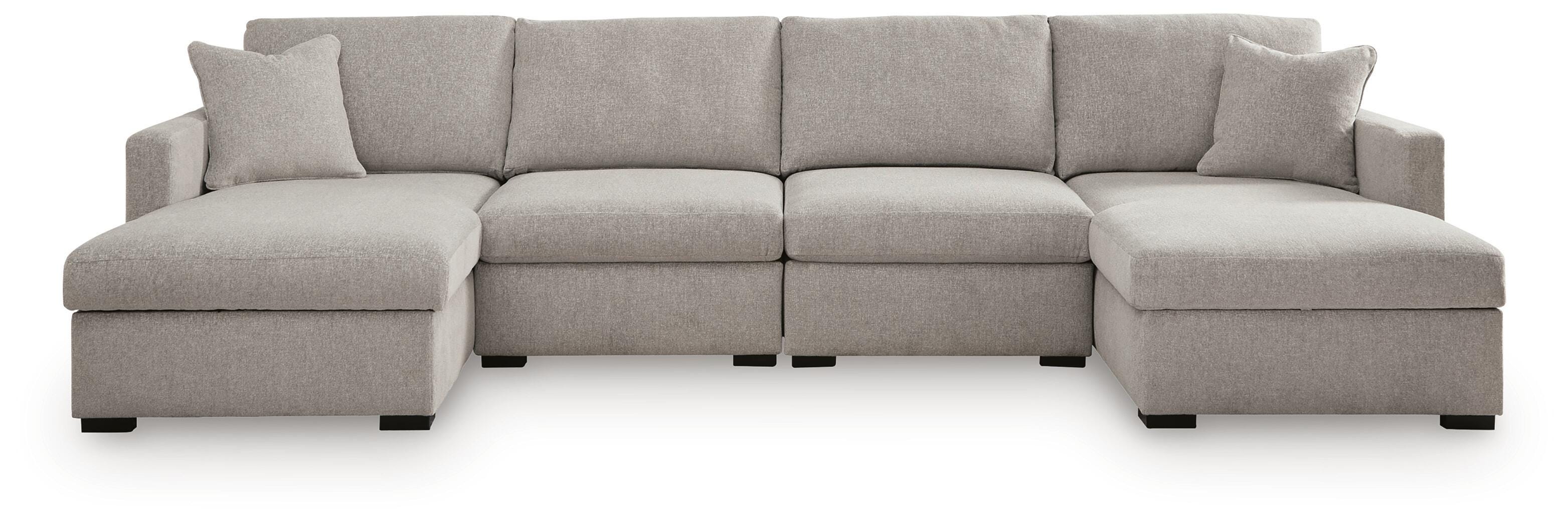 ModMax Luxe 4-Piece Double Chaise Sectional
