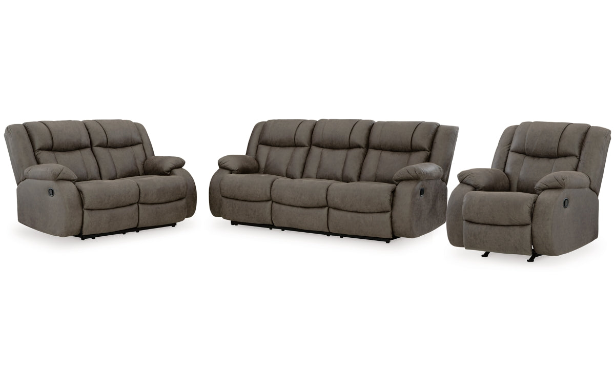 First Base Sofa, Loveseat and Recliner
