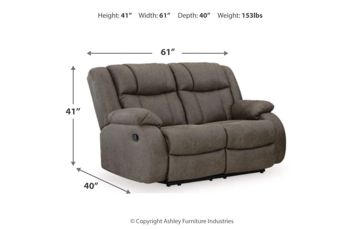 First Base Sofa, Loveseat and Recliner