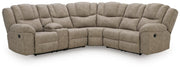 Pearce-Pike 3-Piece Reclining Sectional with Console