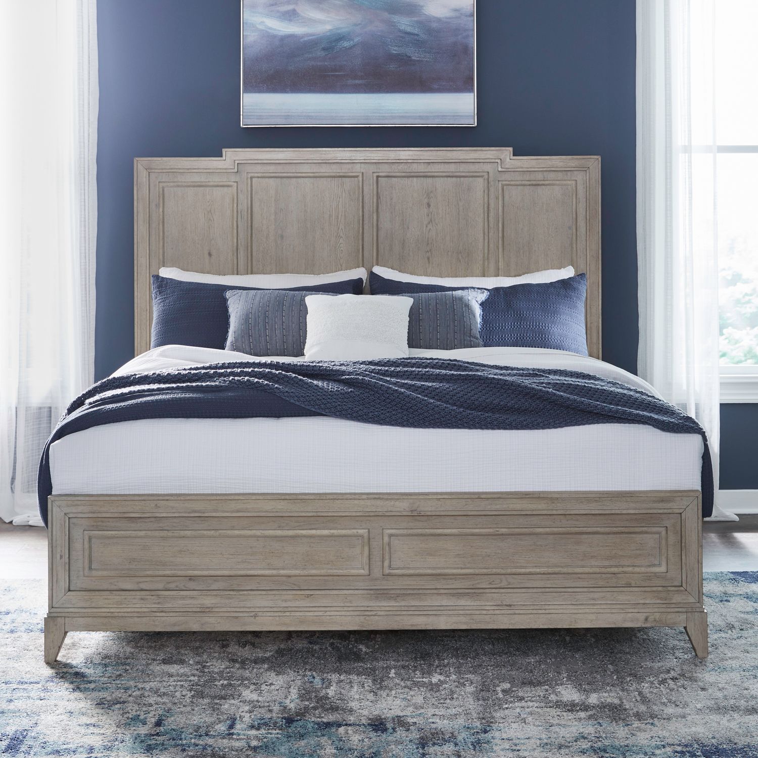 New Haven King California Panel Bed