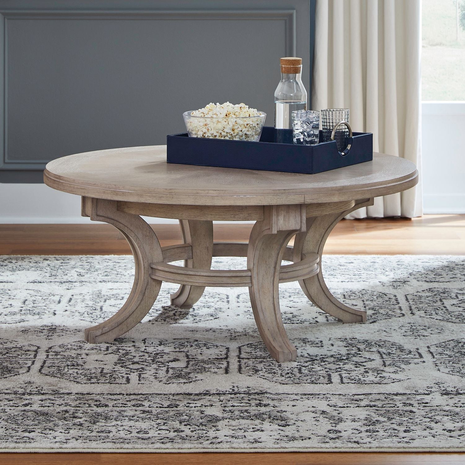 New Haven Round Cocktail Table