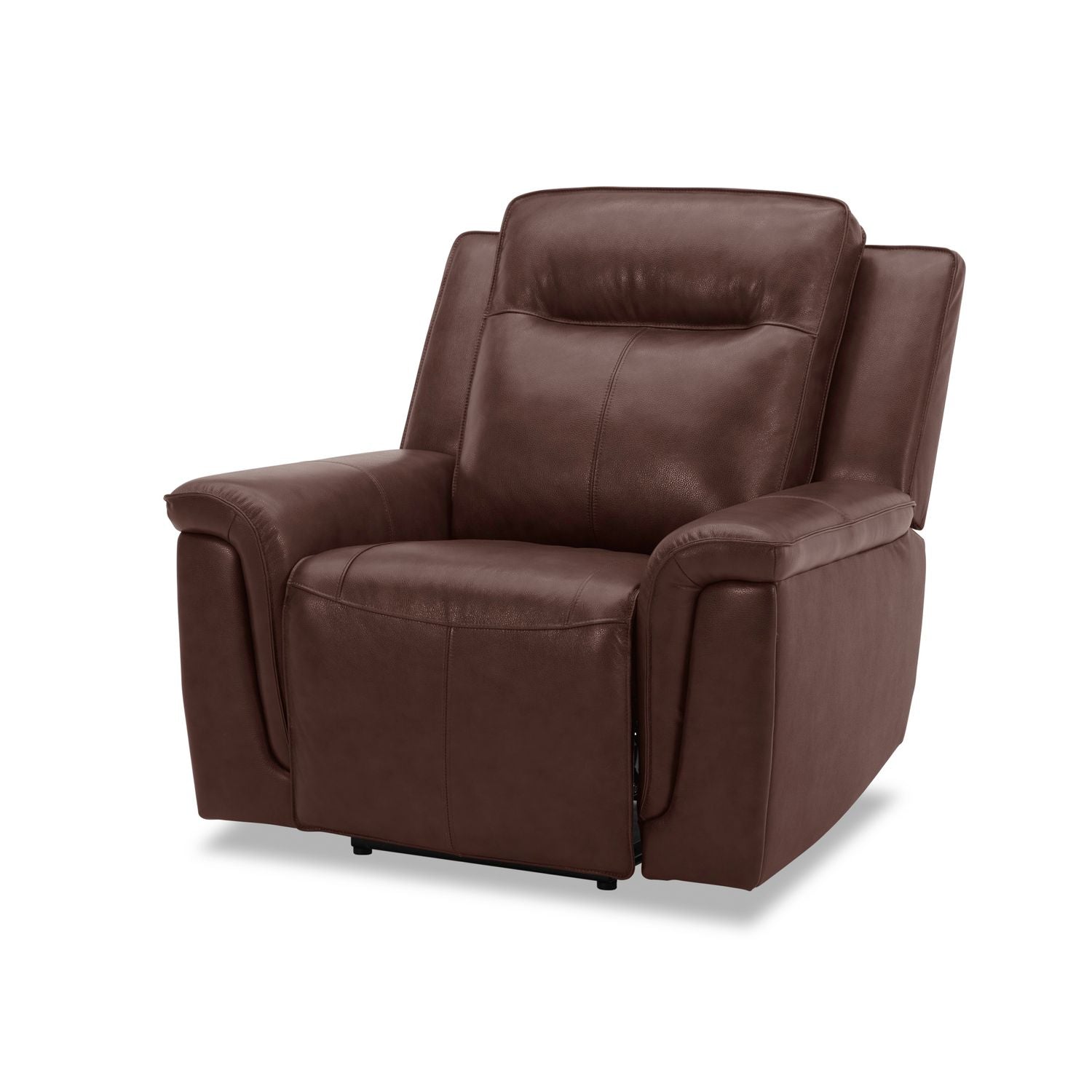 Avery Dual Power Swivel Glide Recliner - Cognac