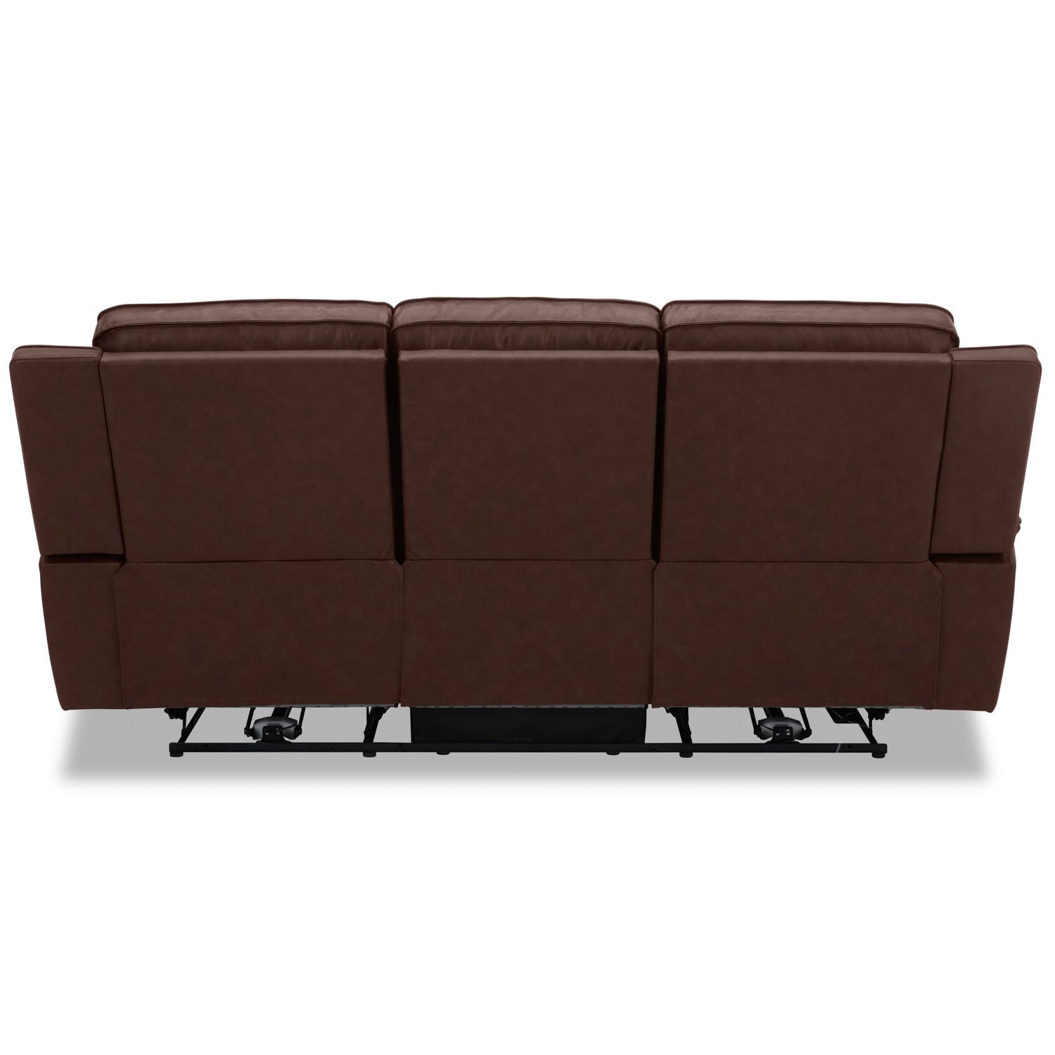 Avery Dual Power Sofa - Cognac