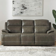 Bentley Dual Power Zero Gravity Sofa & - Graphite