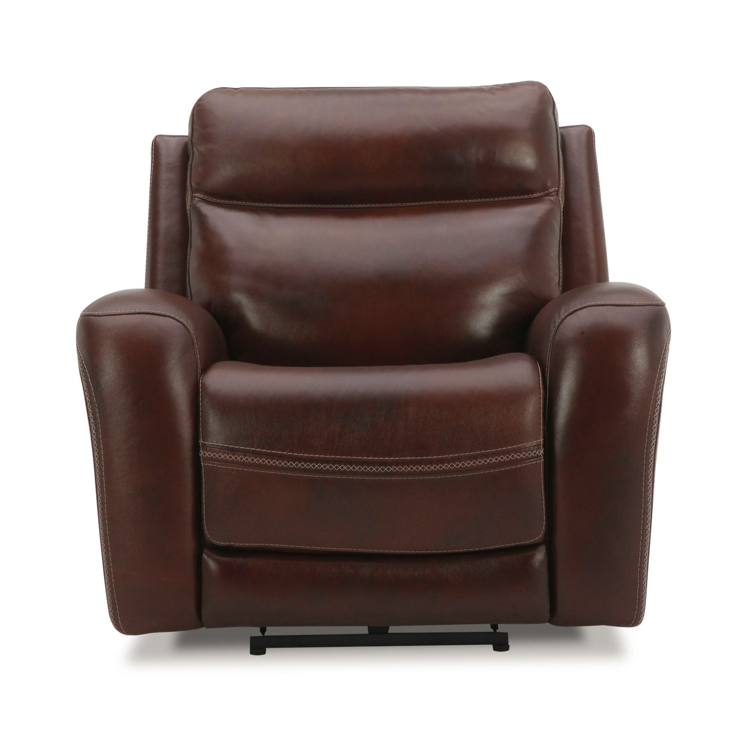 Blair Dual Power Swivel Glide Recliner - Cognac