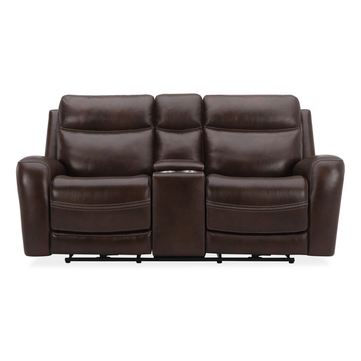 Blair Dual Power Zero Gravity Loveseat withConsole & - Cognac