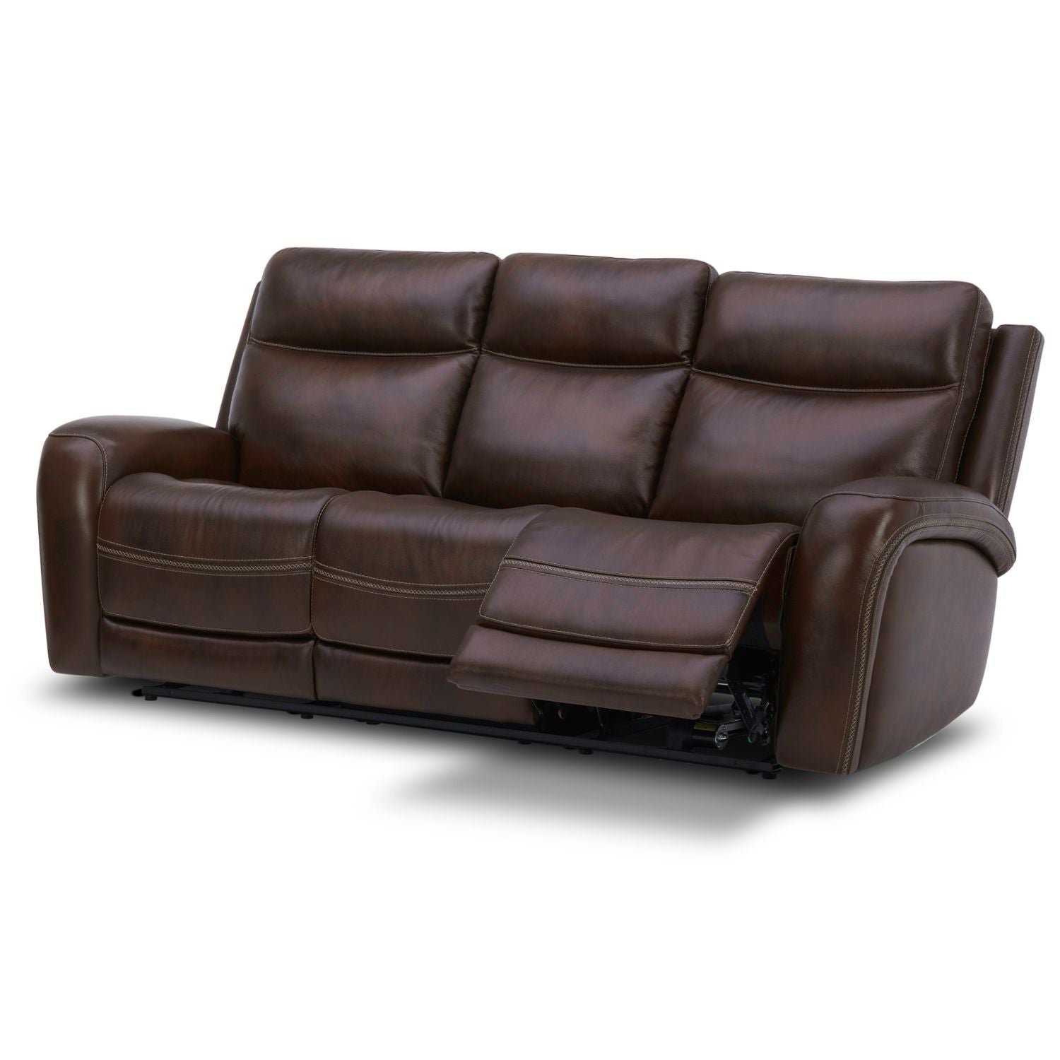 Blair Dual Power Zero Gravity Sofa & - Cognac