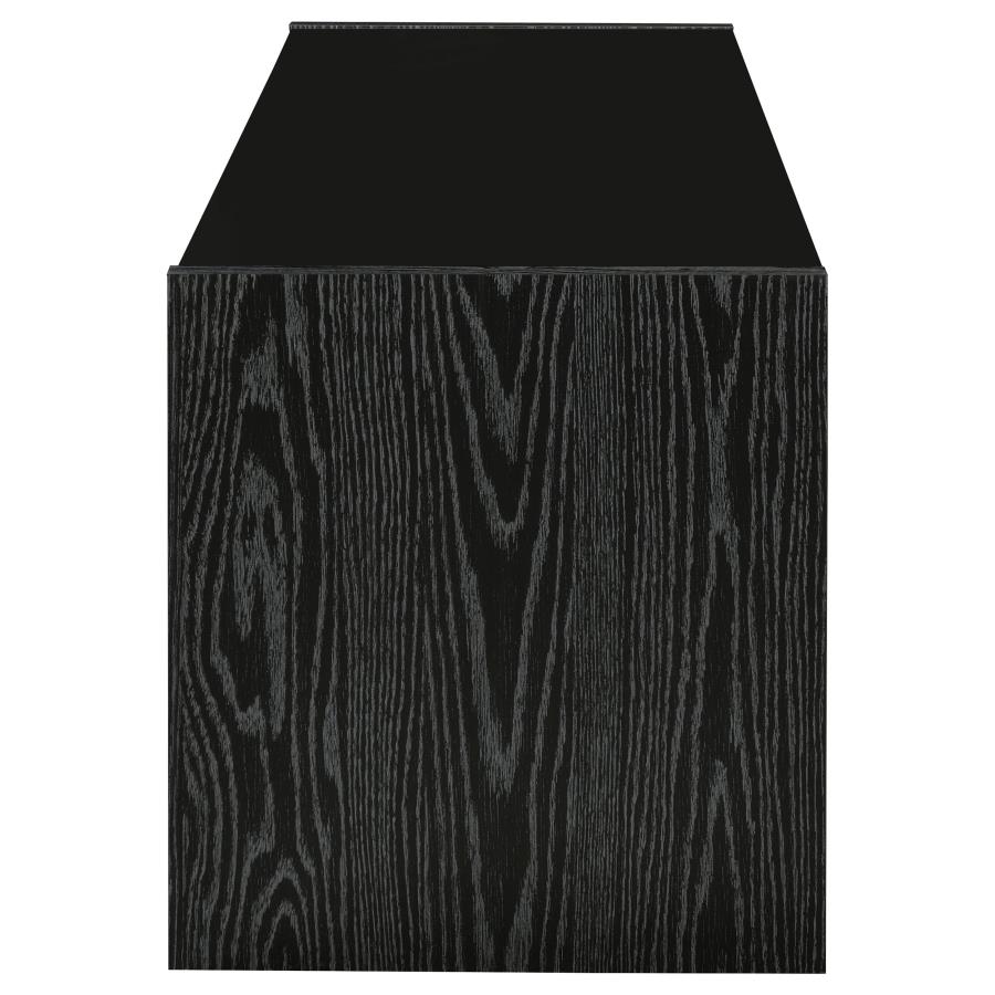 Alton 3-drawer Engineered Wood 61-inch TV Stand Black Oak