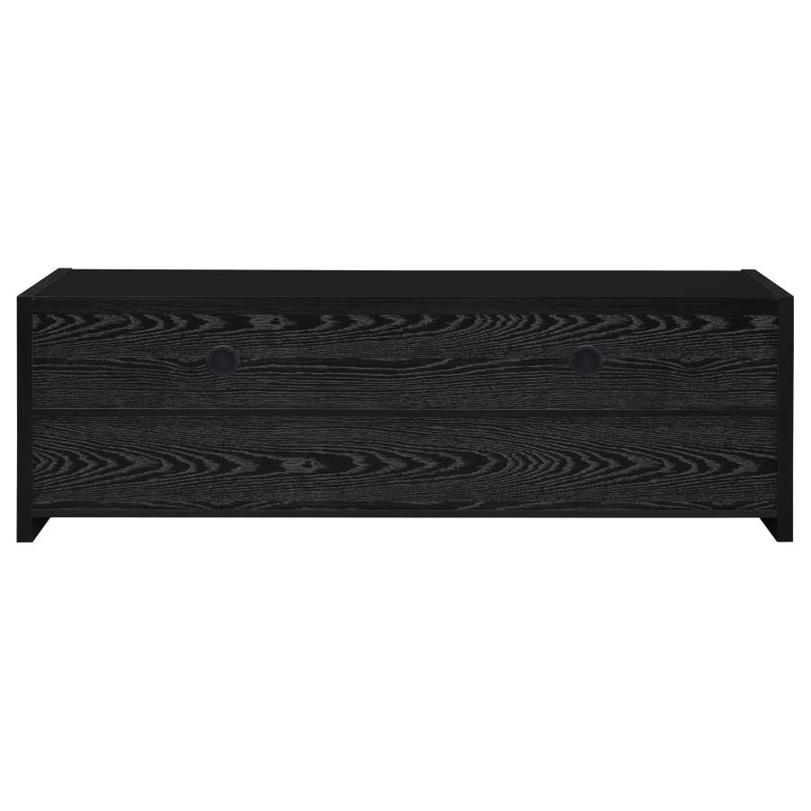 Alton 3-drawer Engineered Wood 61-inch TV Stand Black Oak