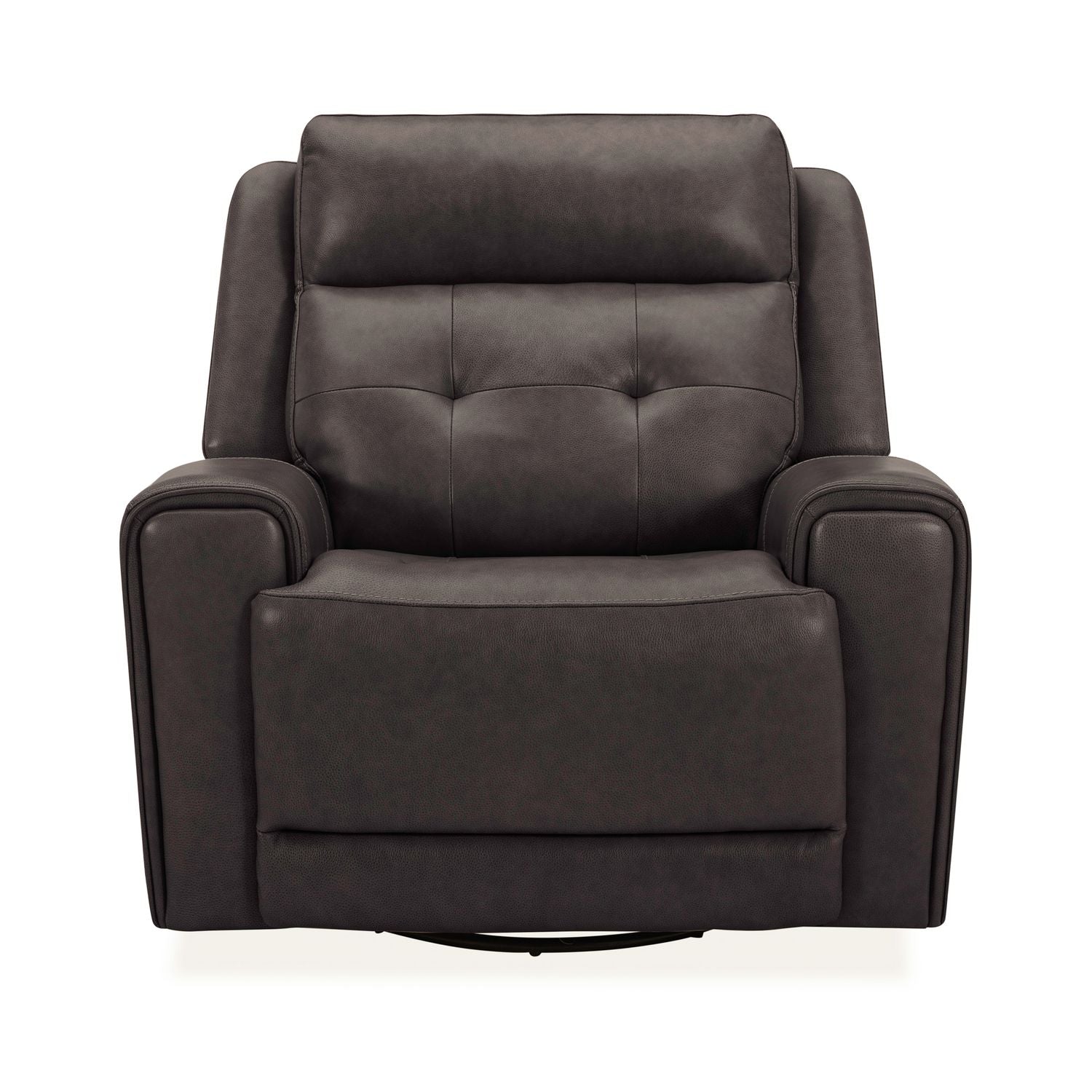 Carrington Triple Power Swivel Glide Recliner - Dark Brown