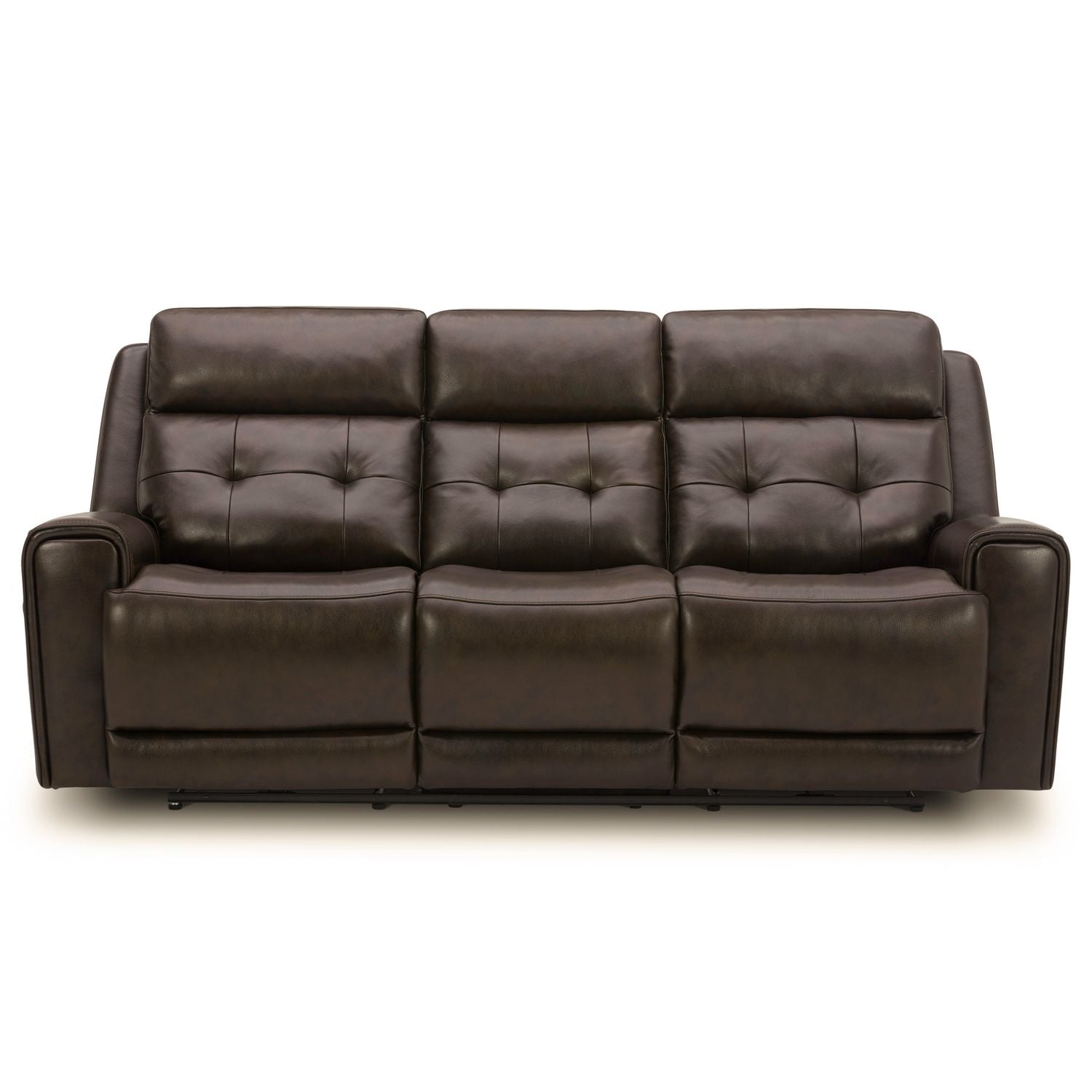 Carrington Triple Power Zero Gravity Sofa & - Dark Brown