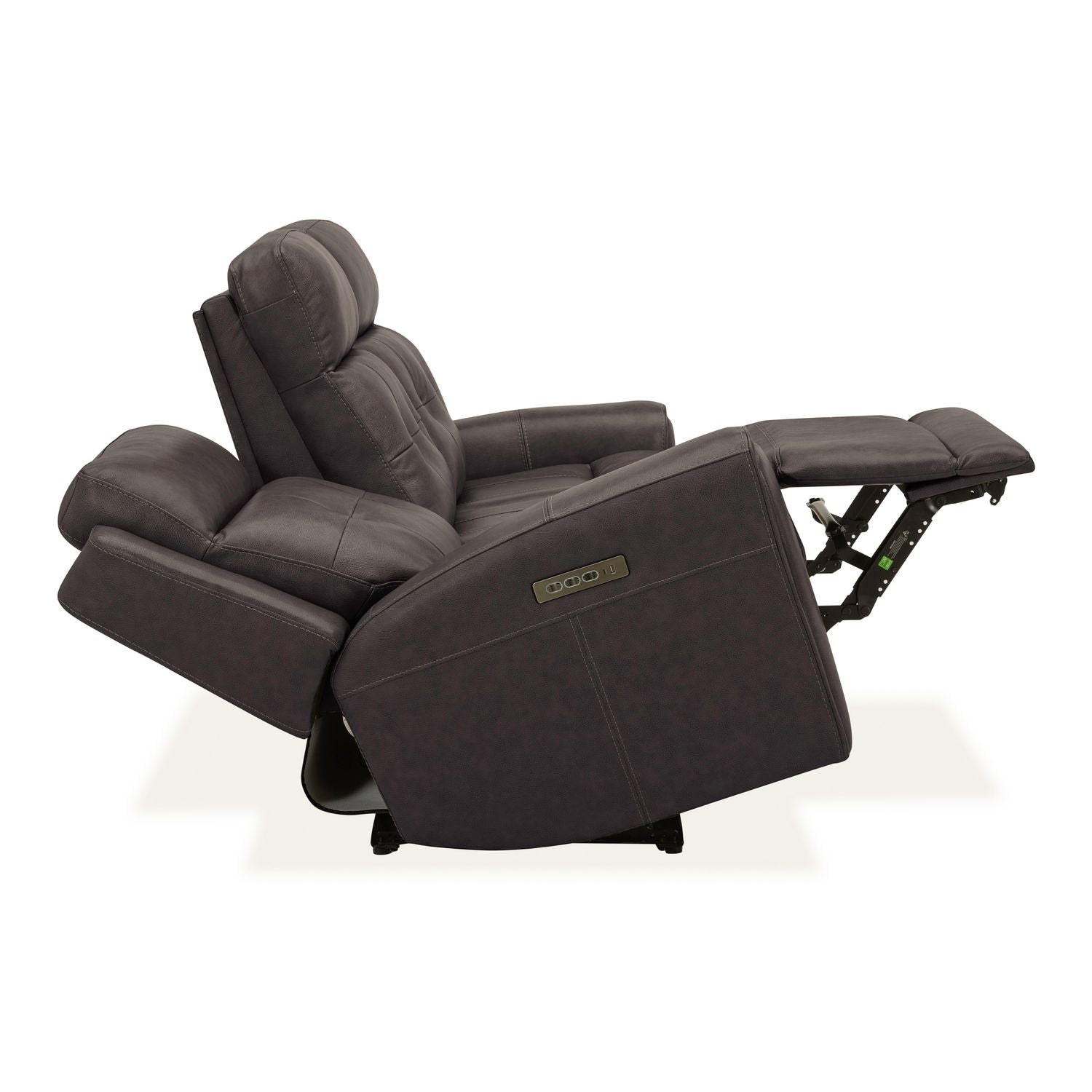 Carrington Triple Power Zero Gravity Sofa & - Dark Brown