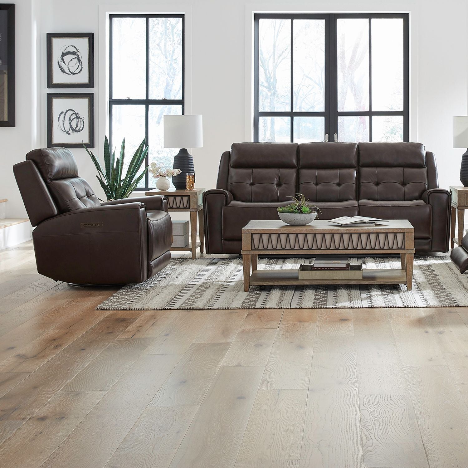 Carrington Sofa & Recliner