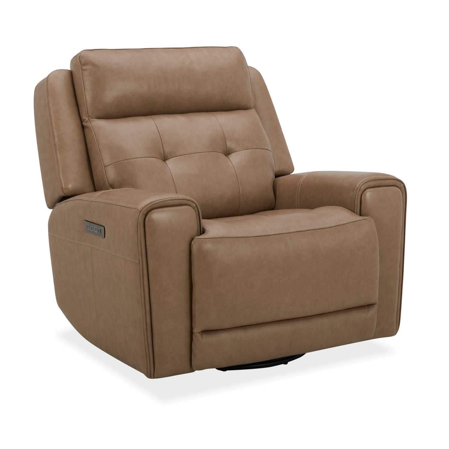 Carrington Triple Power Swivel Glide Recliner - York Sand