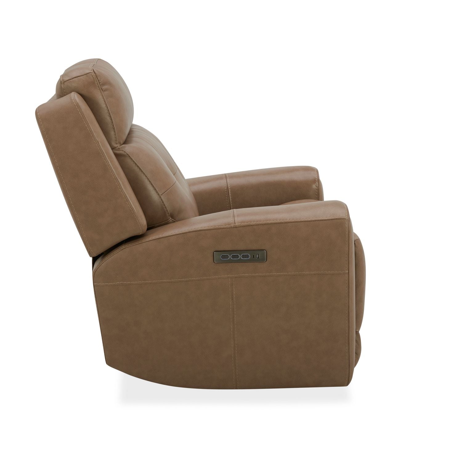 Carrington Triple Power Swivel Glide Recliner - York Sand