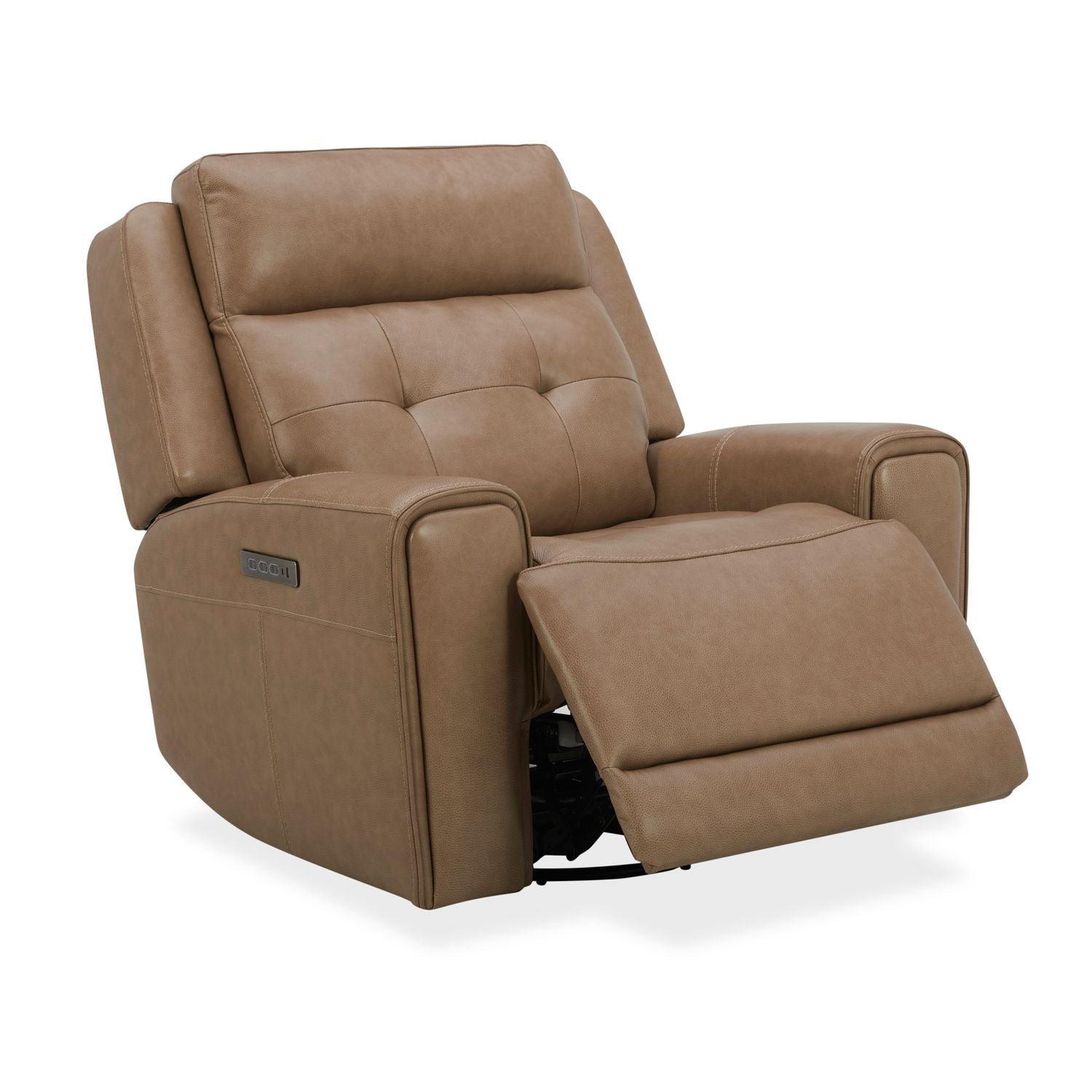 Carrington Triple Power Swivel Glide Recliner - York Sand