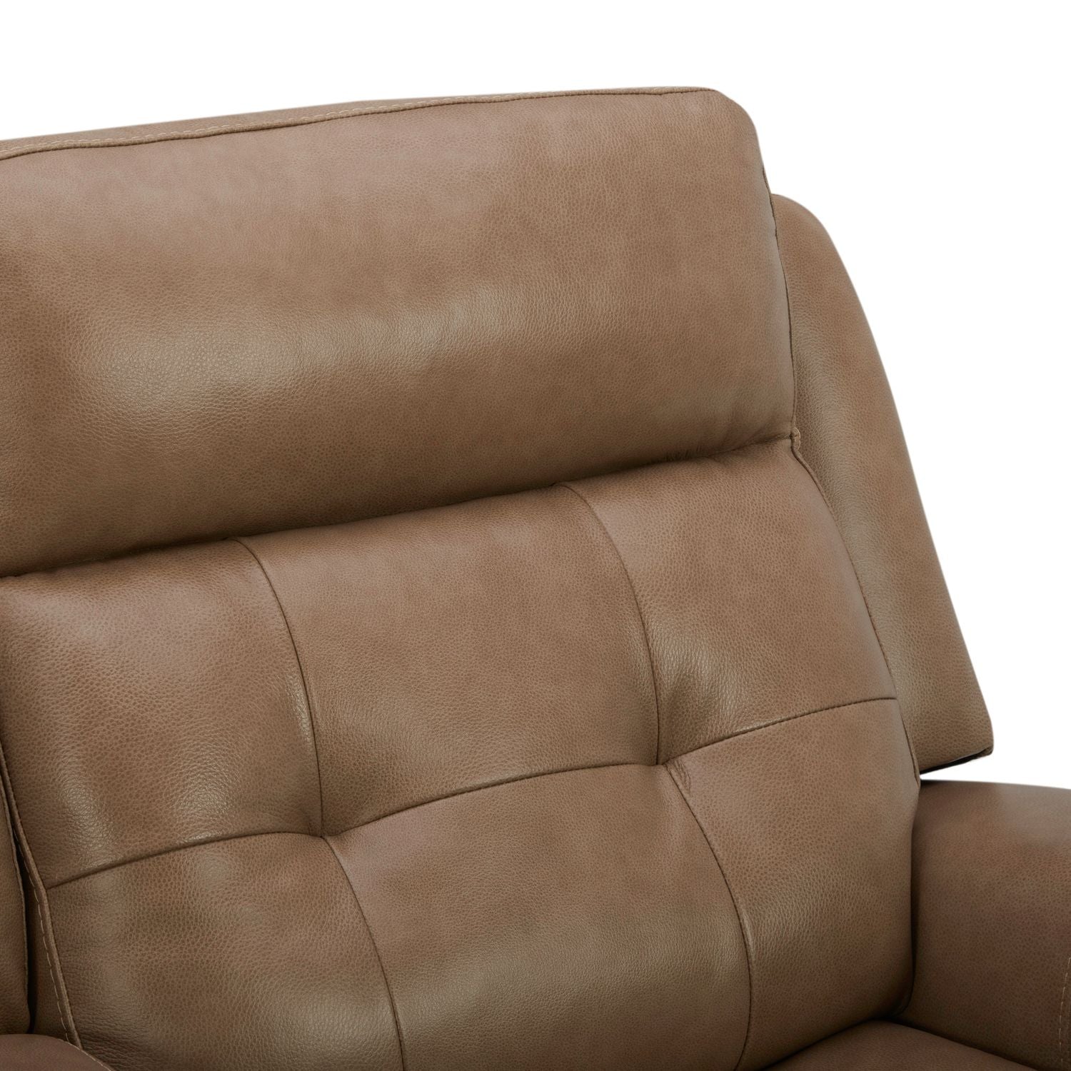 Carrington Triple Power Swivel Glide Recliner - York Sand