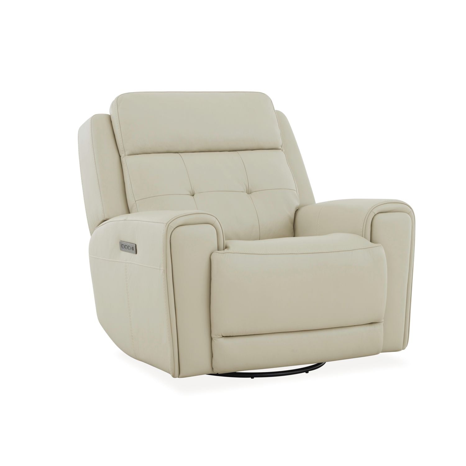 Carrington Triple Power Swivel Glide Recliner - Baja Stone