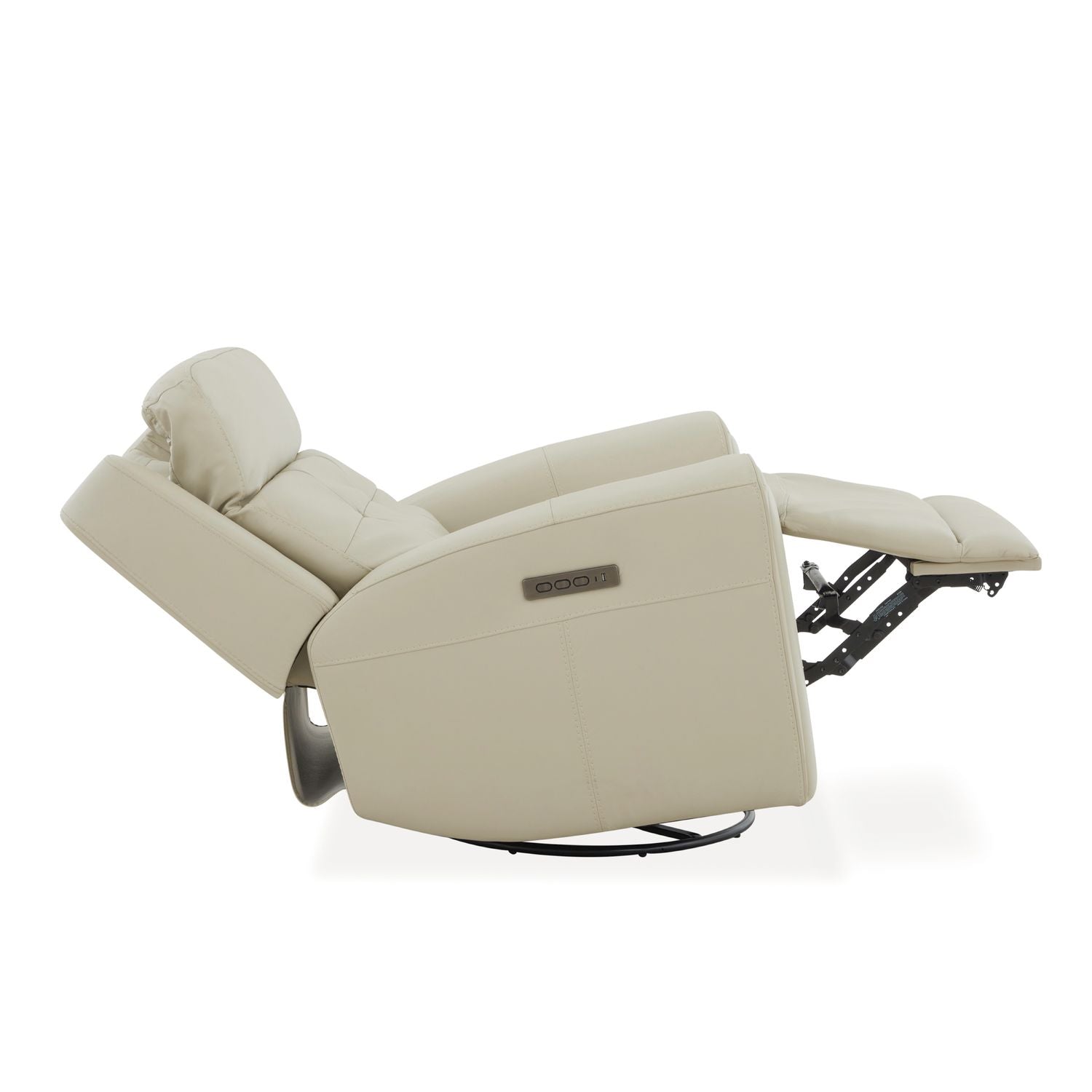 Carrington Triple Power Swivel Glide Recliner - Baja Stone