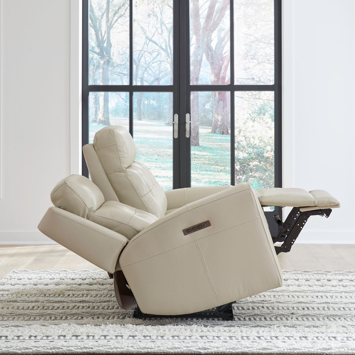 Carrington Triple Power Zero Gravity Sofa & - Baja Stone