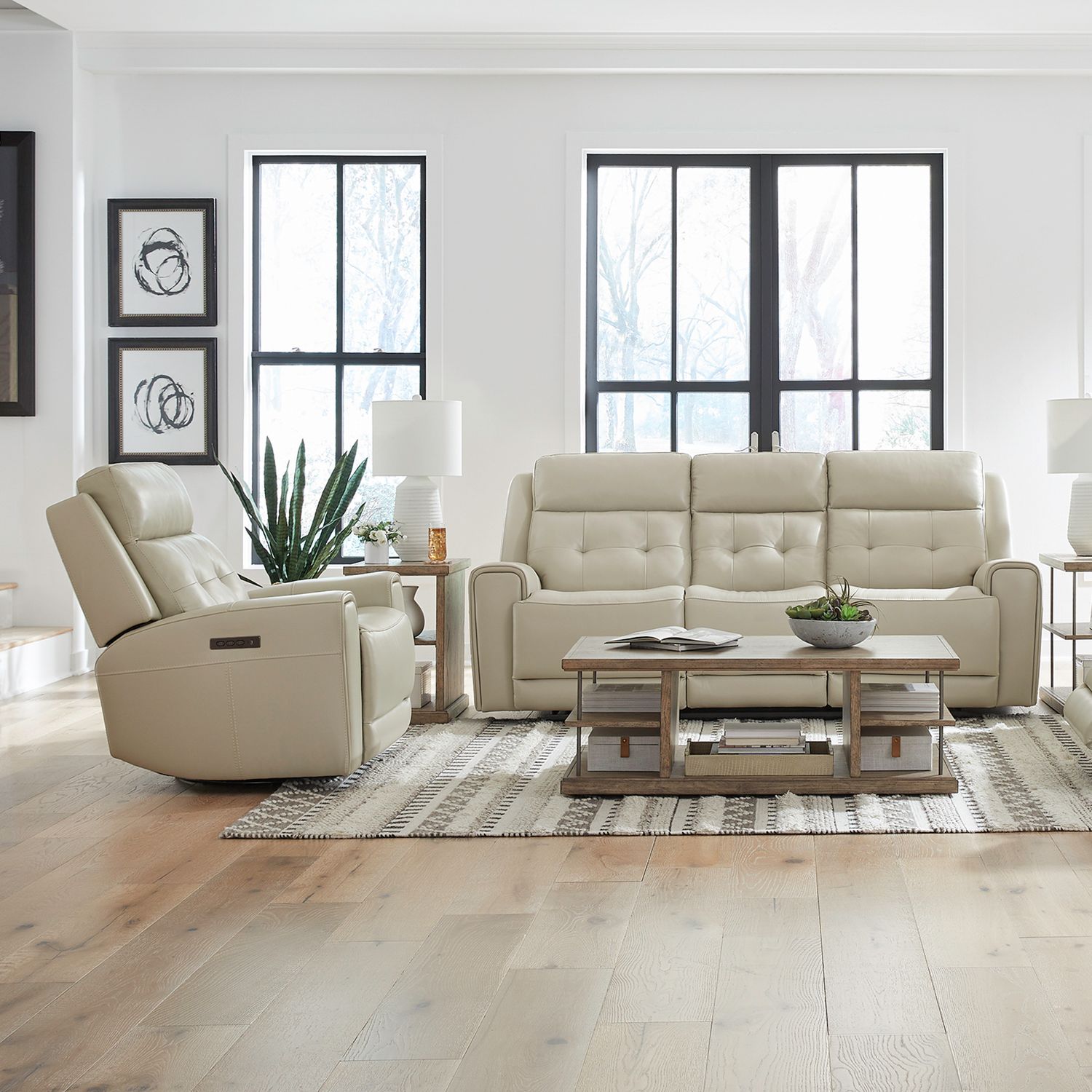 Carrington Sofa & Recliner