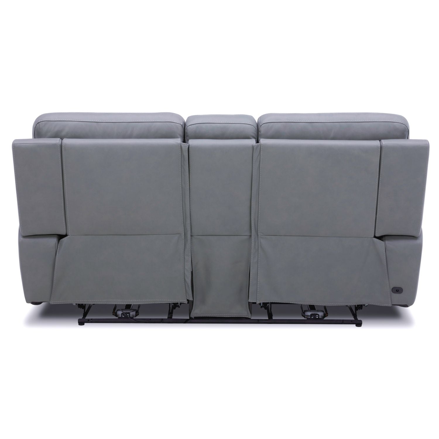 Cooper Triple Power Zero Gravity Loveseat withConsole & - Blue Gray