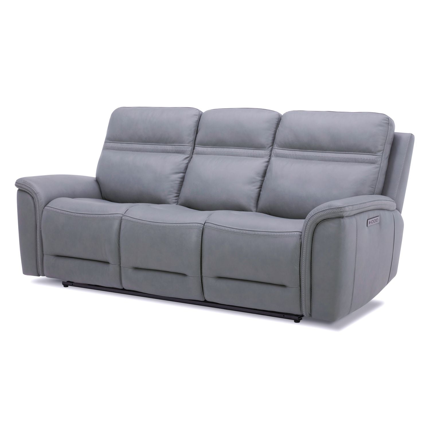 Cooper Triple Power Zero Gravity Sofa & - Blue Gray