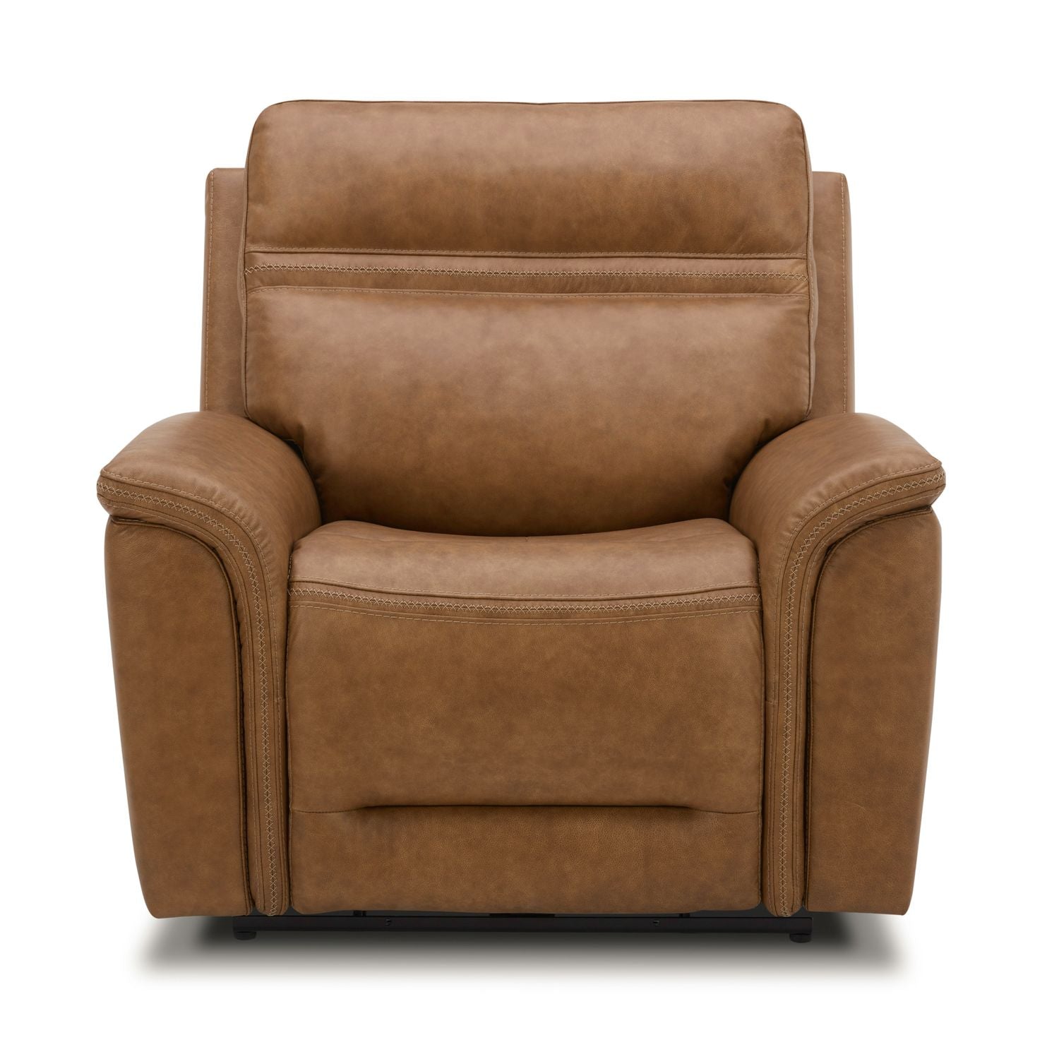 Cooper Triple Power Swivel Glide Recliner - Camel