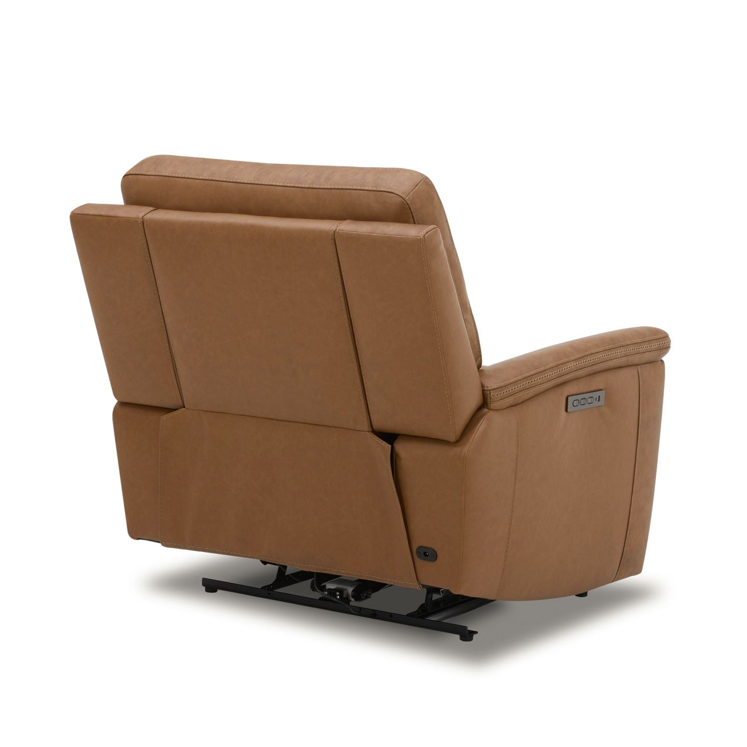 Cooper Triple Power Swivel Glide Recliner - Camel
