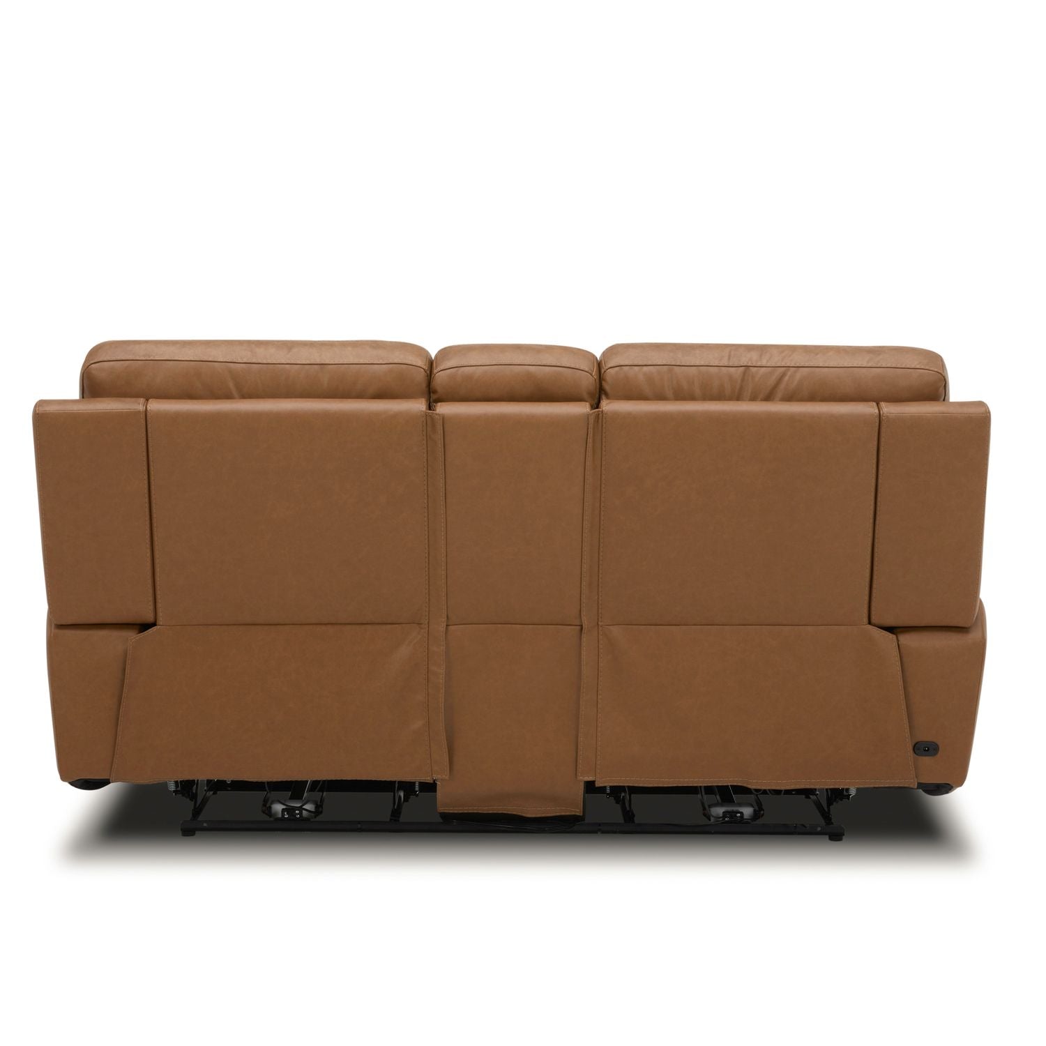 Cooper Triple Power Zero Gravity Loveseat withConsole & - Camel
