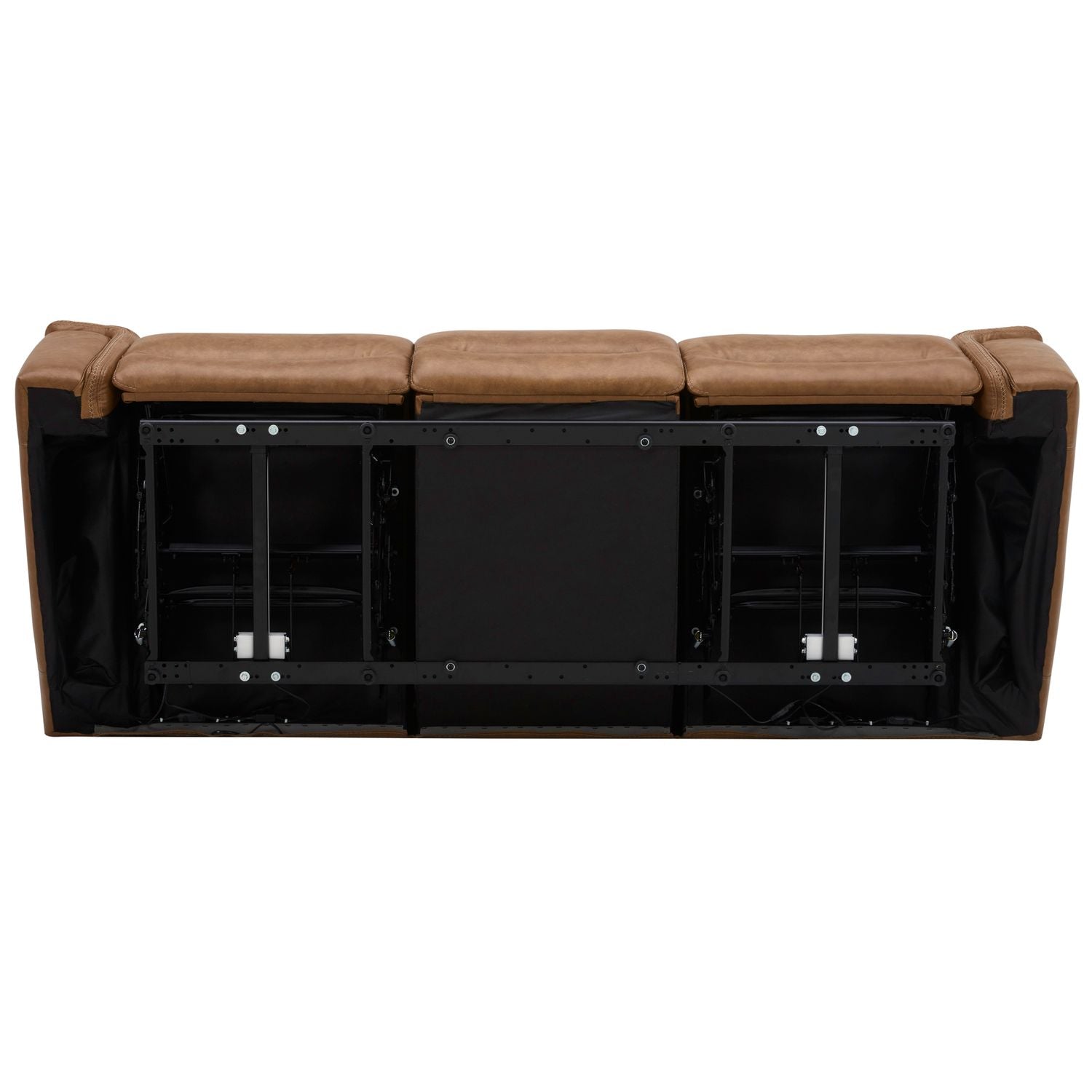 Cooper Triple Power Zero Gravity Sofa & - Camel