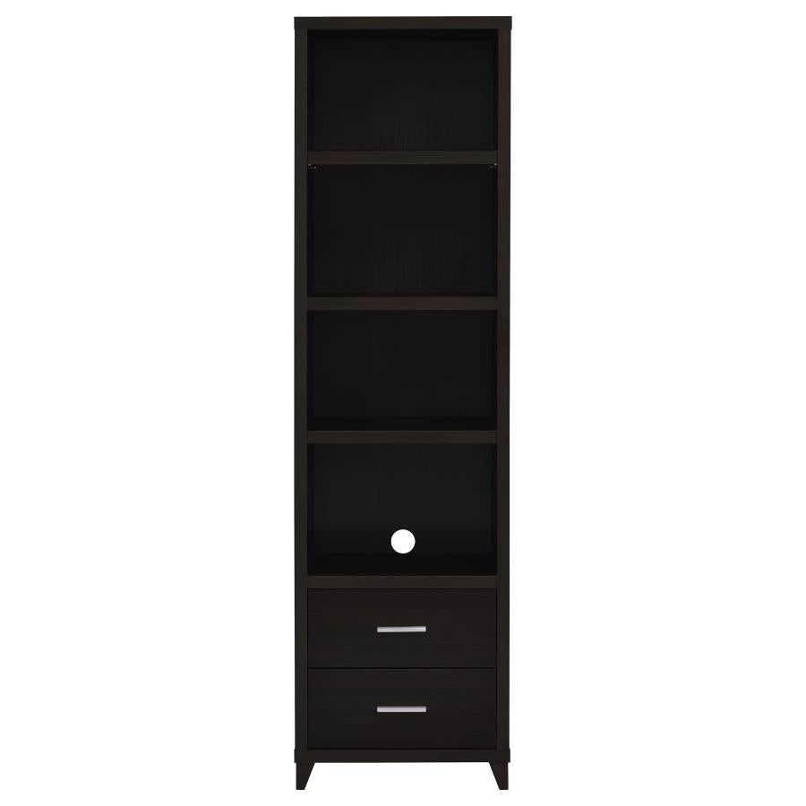 Lewes 4-piece 60-inch TV Entertainment Center Cappuccino