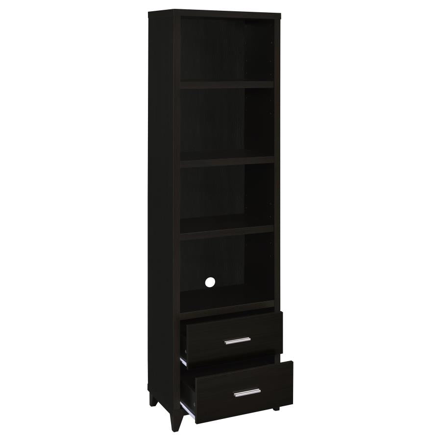Lewes 4-piece 60-inch TV Entertainment Center Cappuccino