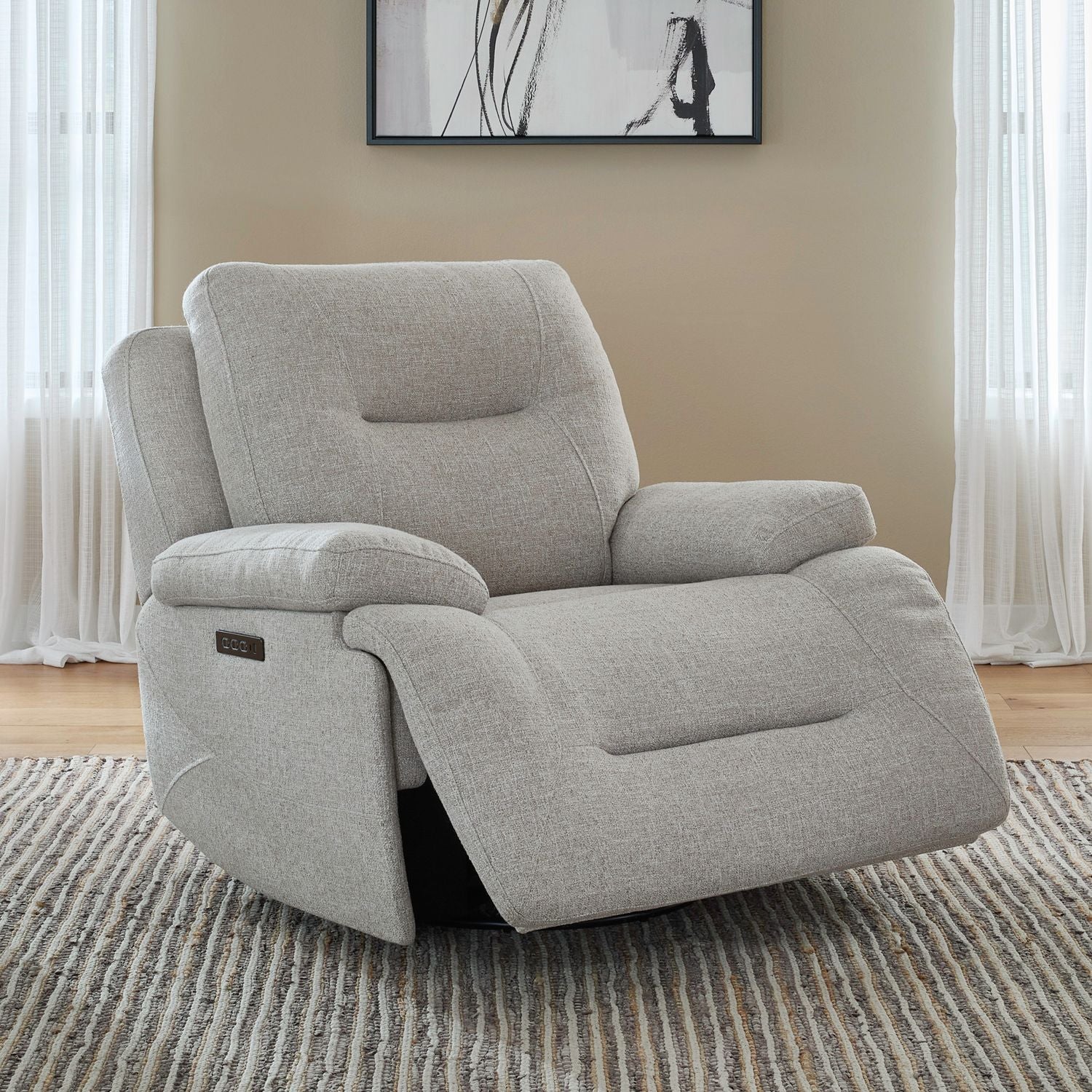 Cameron Triple Power Swivel Glide Recliner
