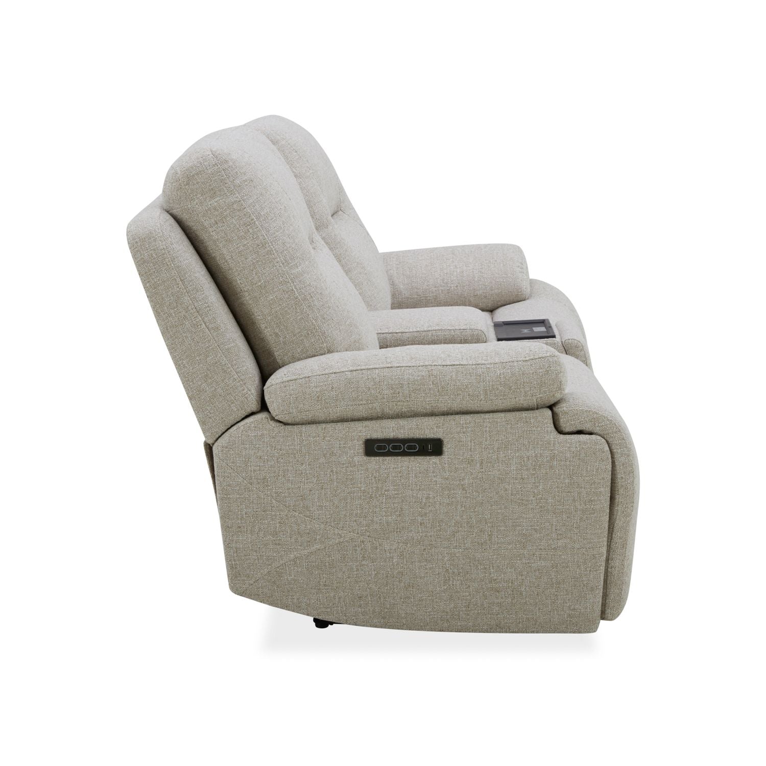 Cameron Triple Power Zero Gravity Loveseat with Console