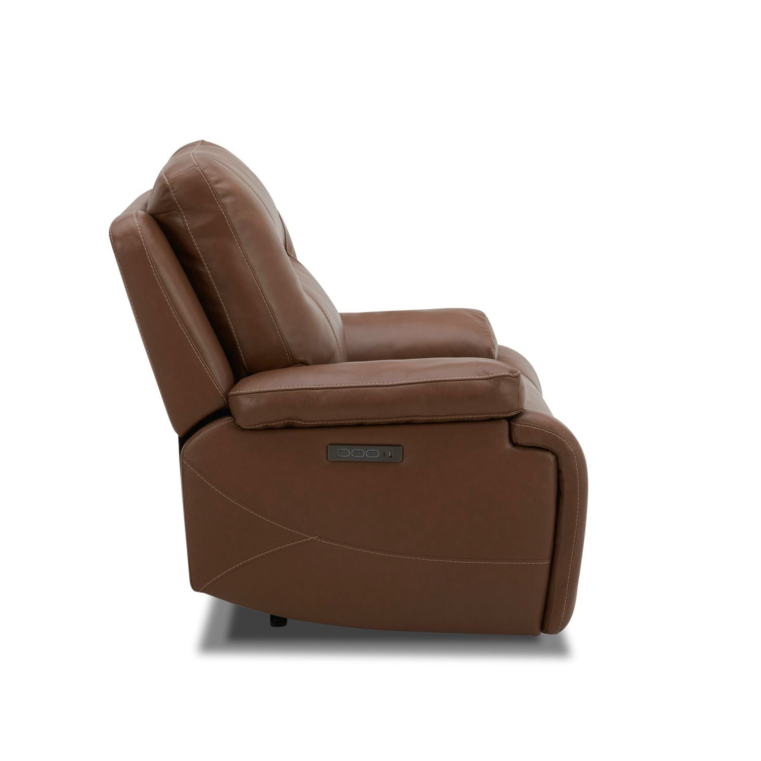 Cameron Triple Power Swivel Glide Recliner - Saddle