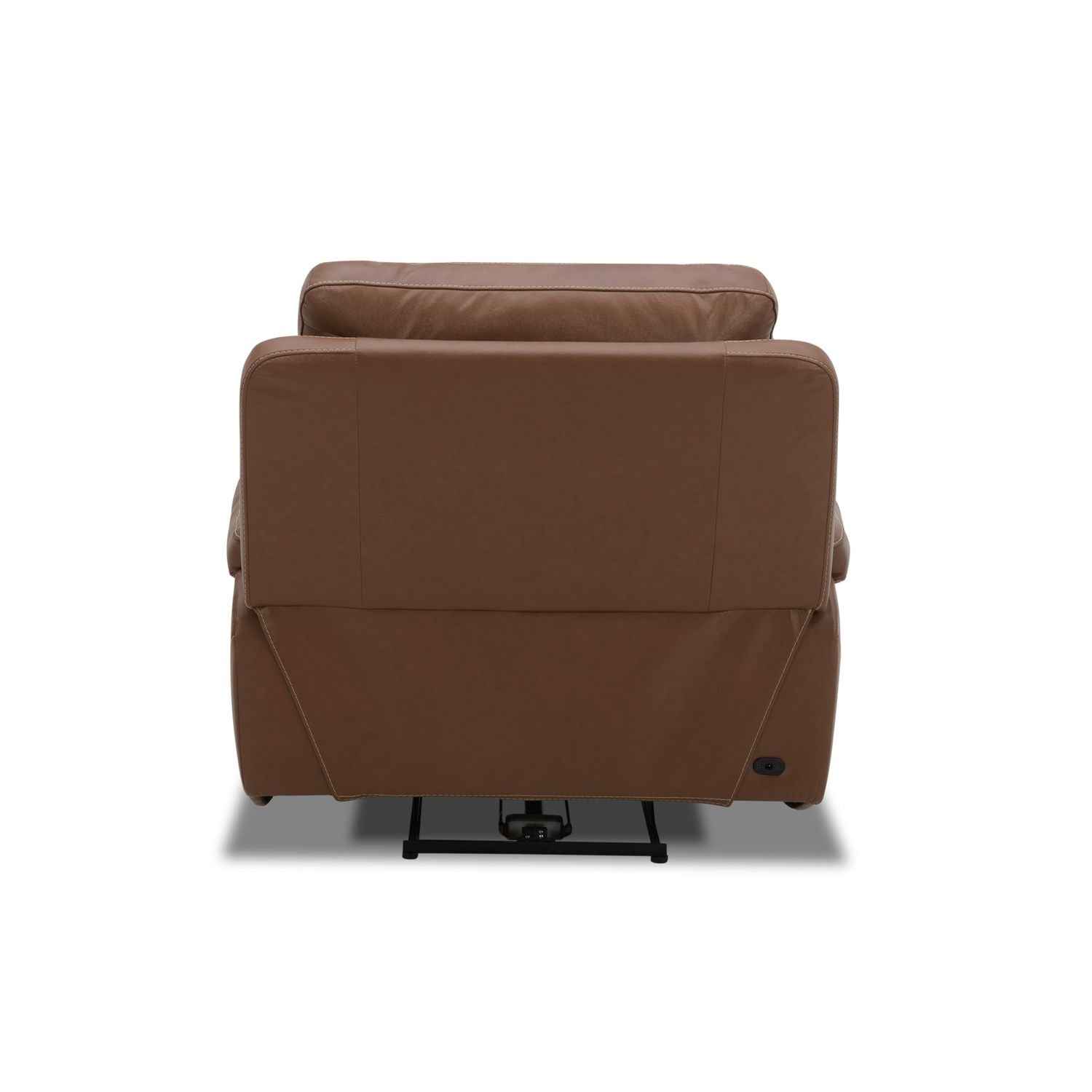 Cameron Triple Power Swivel Glide Recliner - Saddle
